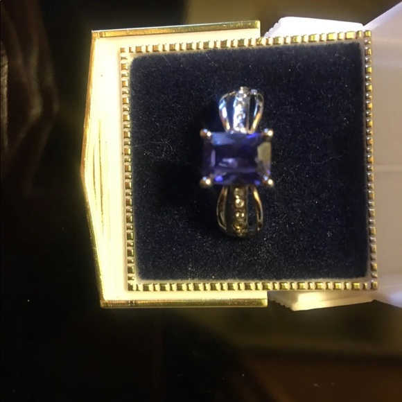Jewelry Purple Blue Stone Ring Poshmark